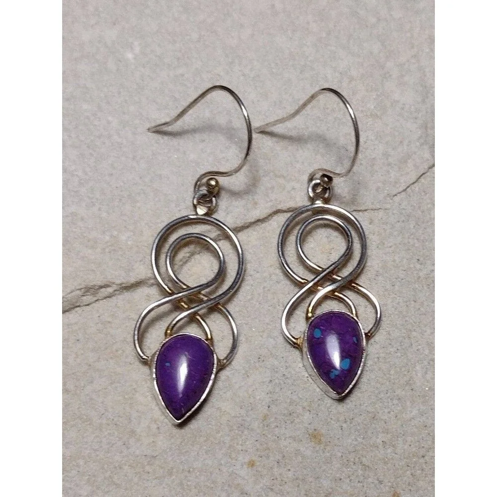 belle poque purple turquoise